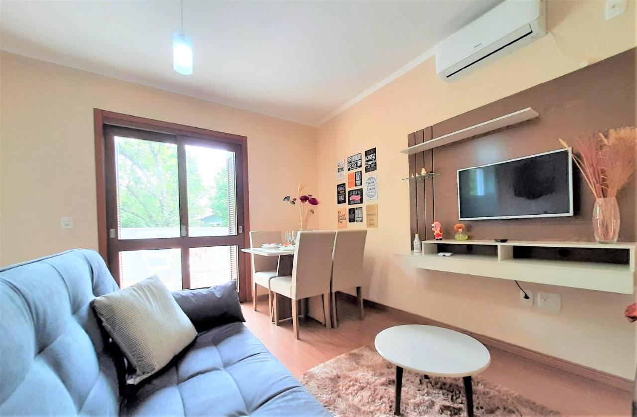 Apartamento Refugio Do Ipe Em Gramado - Proximo Ao Lago Negro Dış mekan fotoğraf