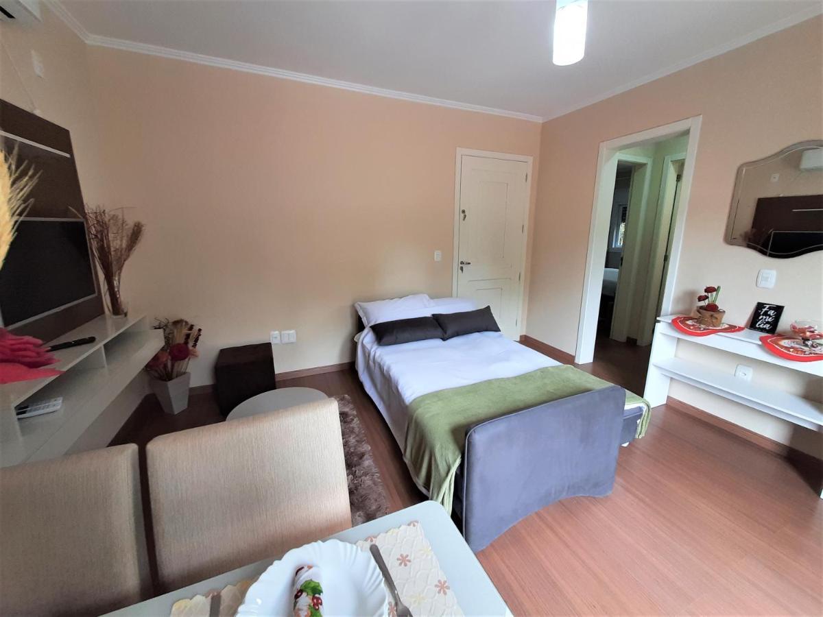 Apartamento Refugio Do Ipe Em Gramado - Proximo Ao Lago Negro Dış mekan fotoğraf
